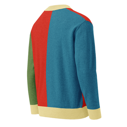 Bacha Amazigh Cardigan, back view. Vigatour Mark I